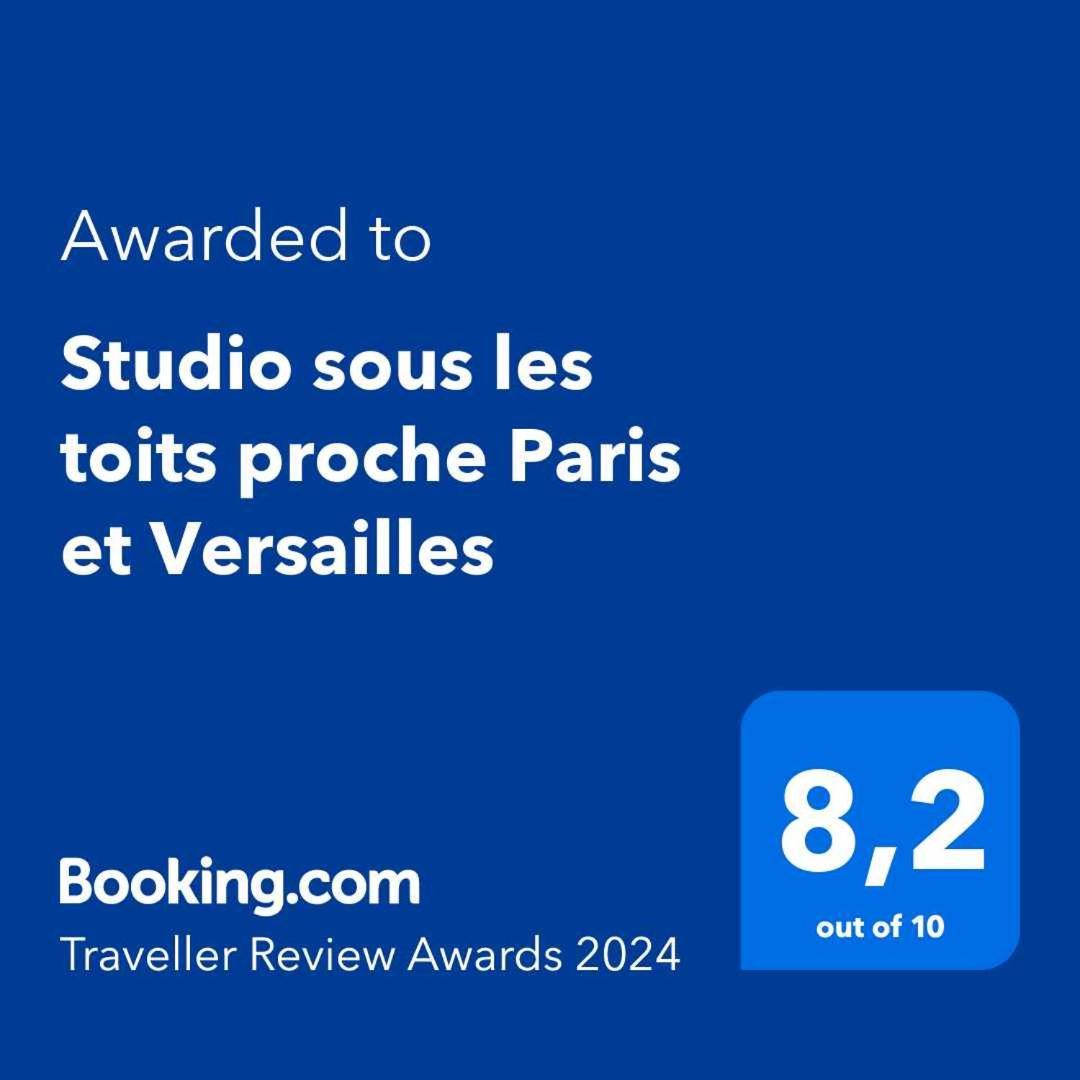 Studio Sous Les Toits Proche Paris Et Versailles Chaville Exterior photo